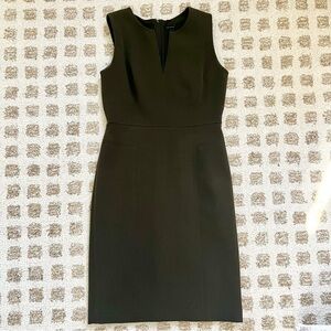 Ann Taylor Olive Sheath Dress